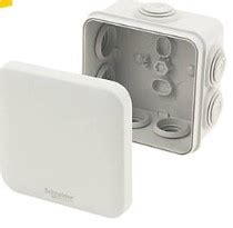 schneider electric 7-entry junction box with knockouts|30356 SCHNEIDER ELECTRIC 7.